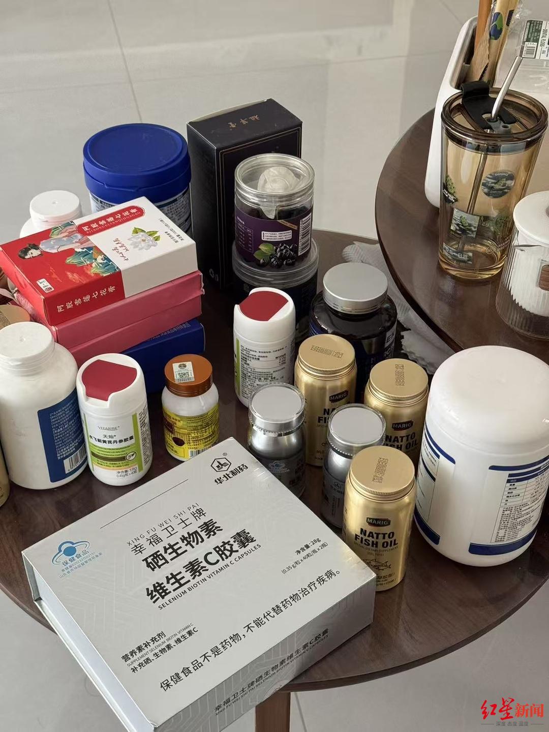 ▲母亲购买的部分产品