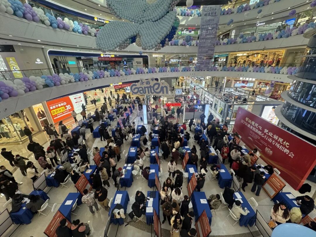 江宁区就业援助暖心行动专场招聘会