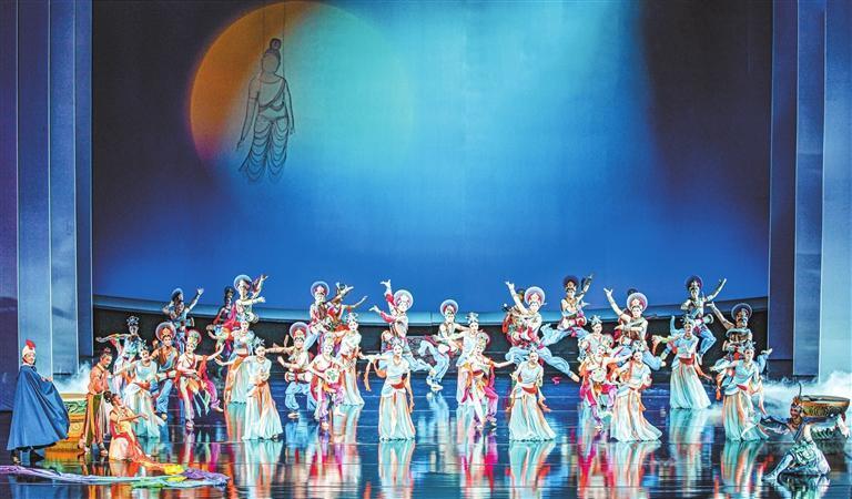 2025年综合提升新版舞剧《丝路花雨》剧照
