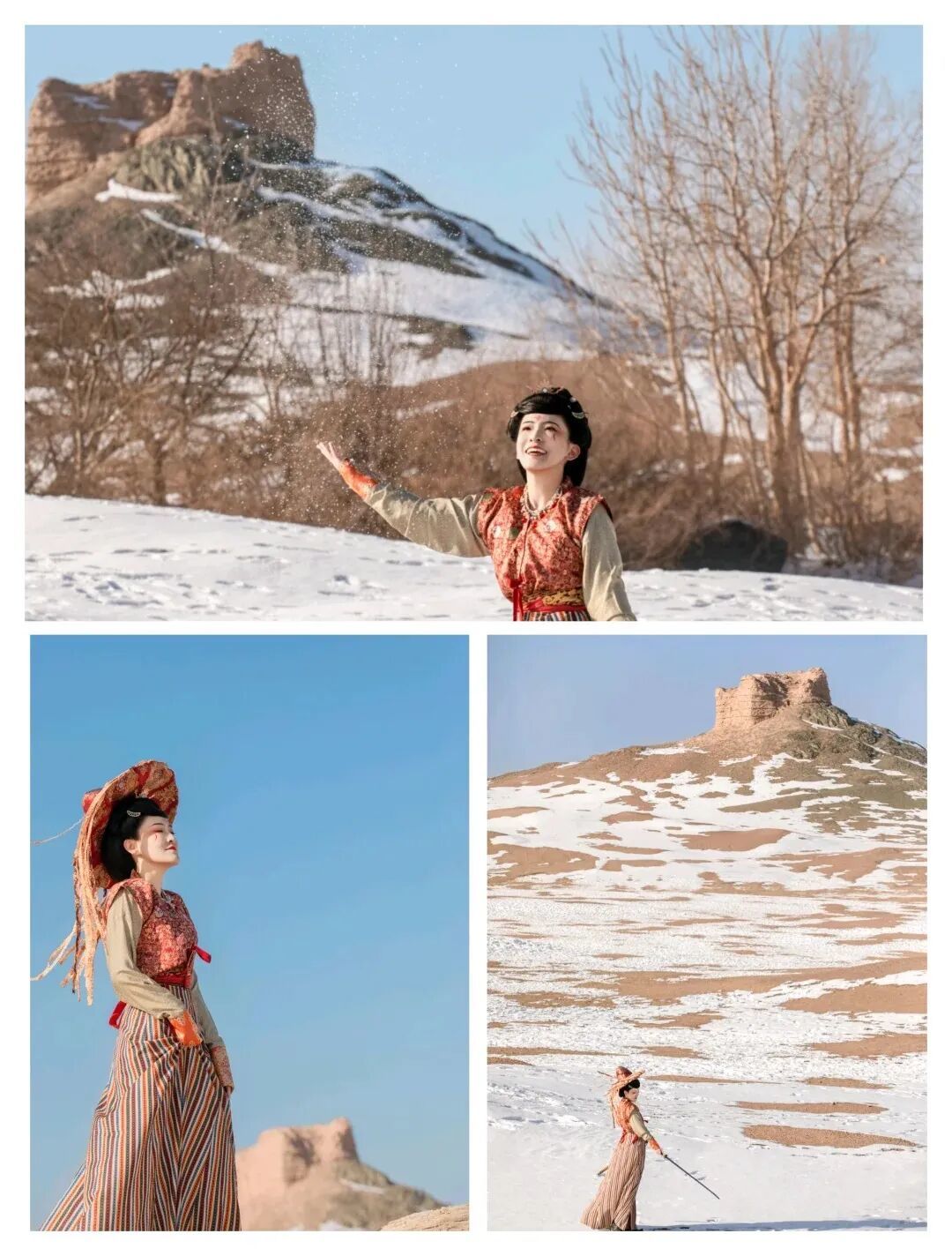 图片来源：小红书@敦煌汉服摄影师孙先生