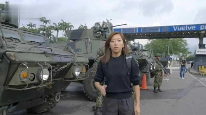 美袭击委内瑞拉后，哥伦比亚边境增兵3万、军车集结