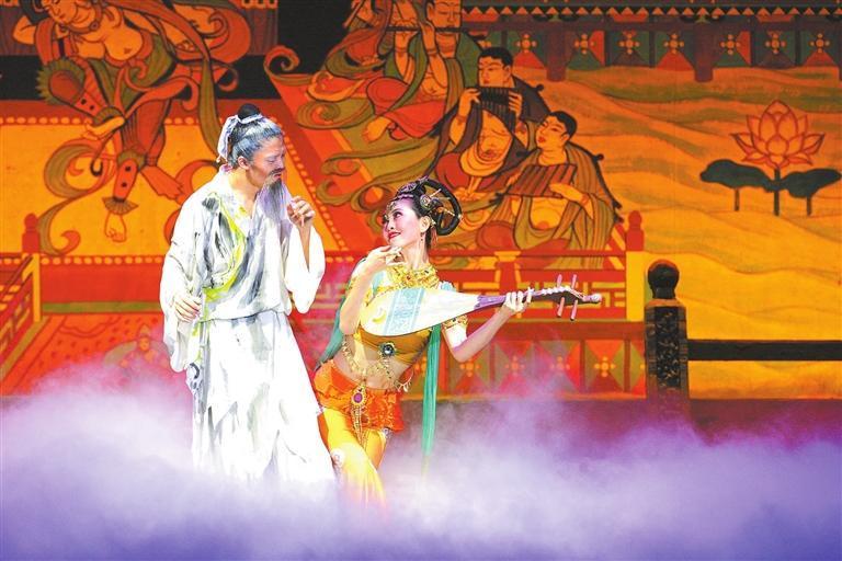 2008版舞剧《丝路花雨》剧照