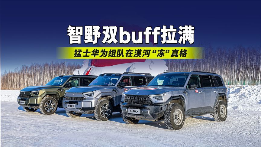 智野双buff拉满！猛士华为组队在漠河“冻”真格