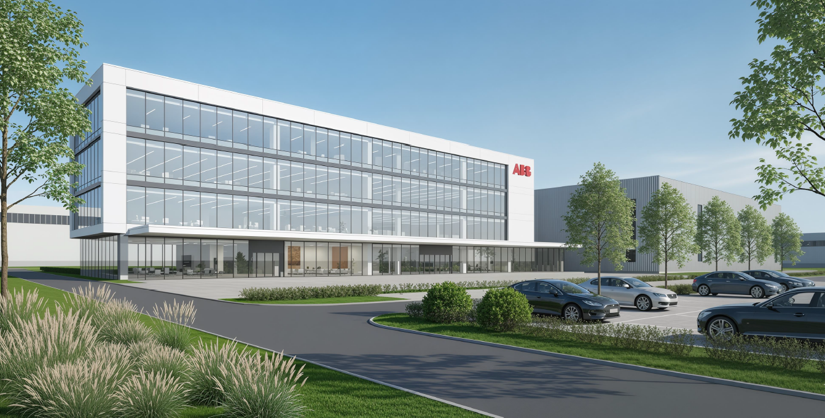 ABB传动产品超级工厂效果图