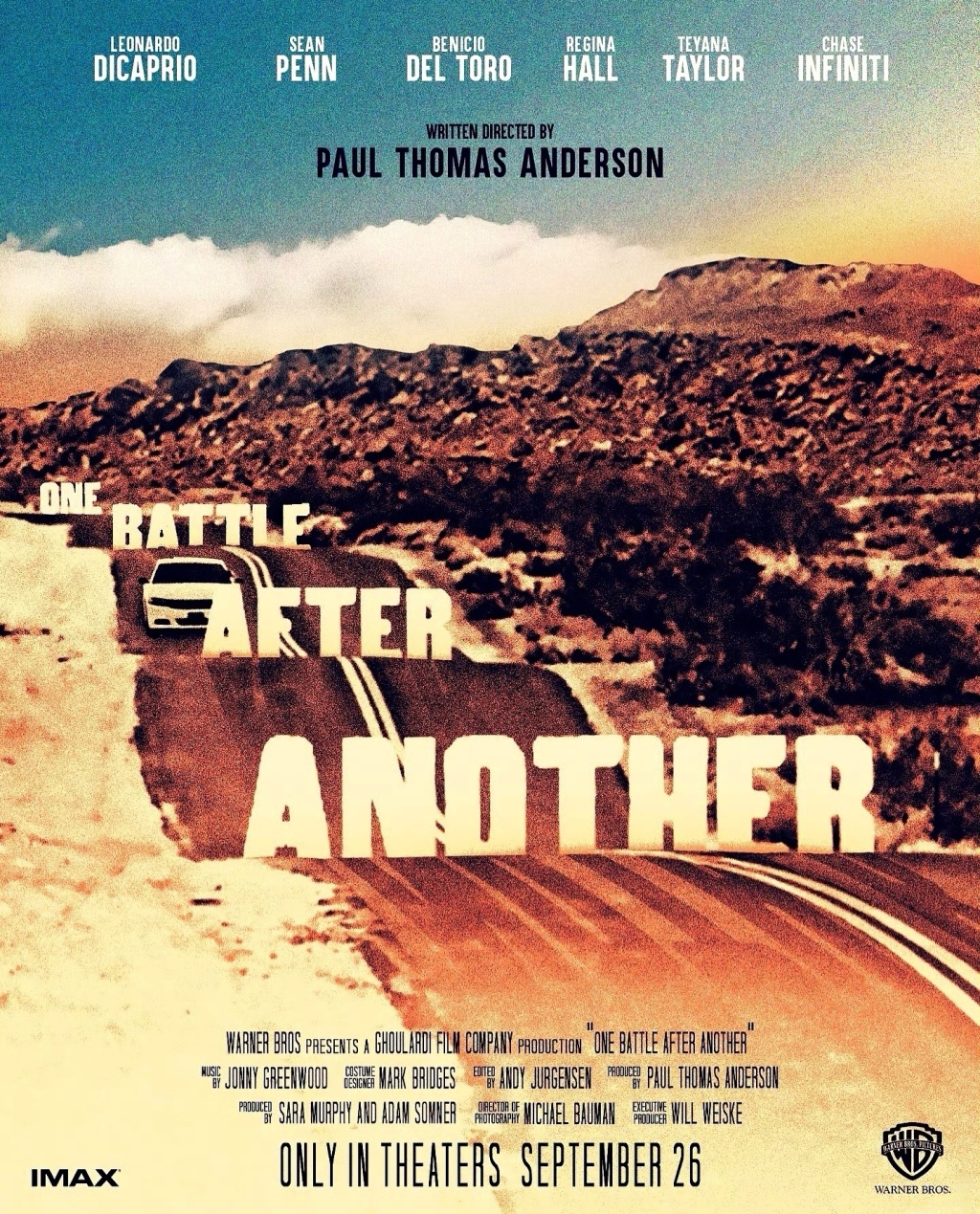 《一战再战》赢得包括最佳影片在内的四个奖。