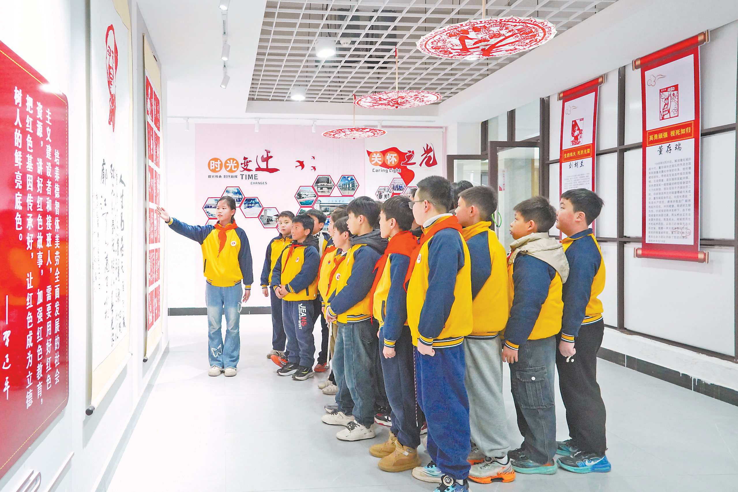 抚州南城：童声讲党史 巧手寄深情（图）