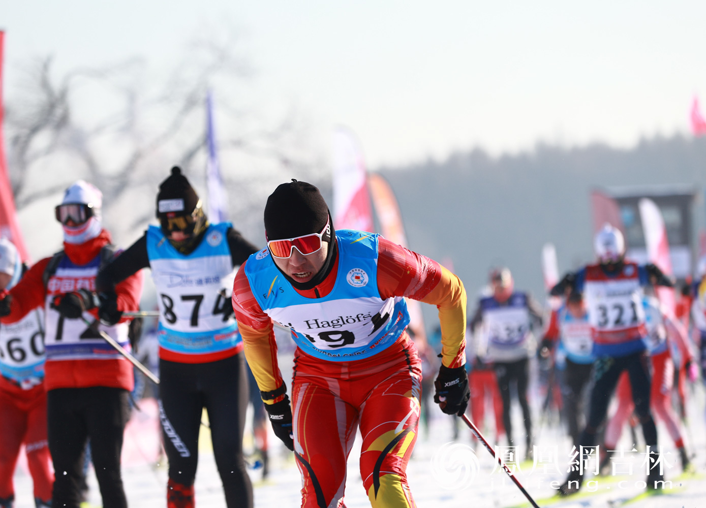 图集|雪上飞驰！第24届中国长春净月潭瓦萨国际滑雪节燃爆开赛