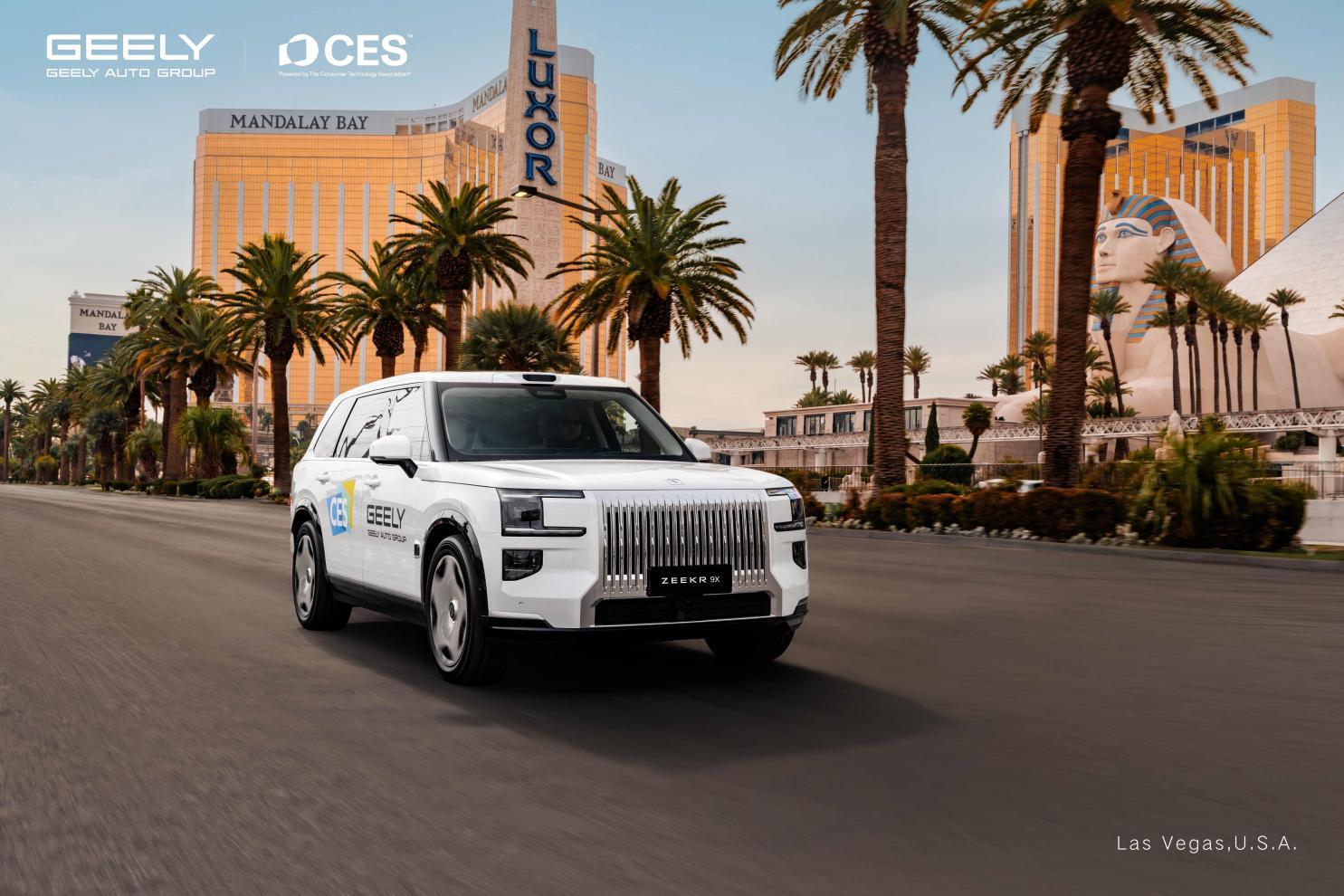 吉利2026CES大秀肌肉：一口气带来WAM模型、全域AI 2.0、千里浩瀚G-ASD等技术