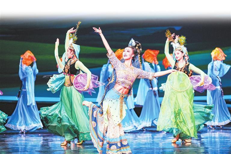 2025年综合提升新版舞剧《丝路花雨》剧照