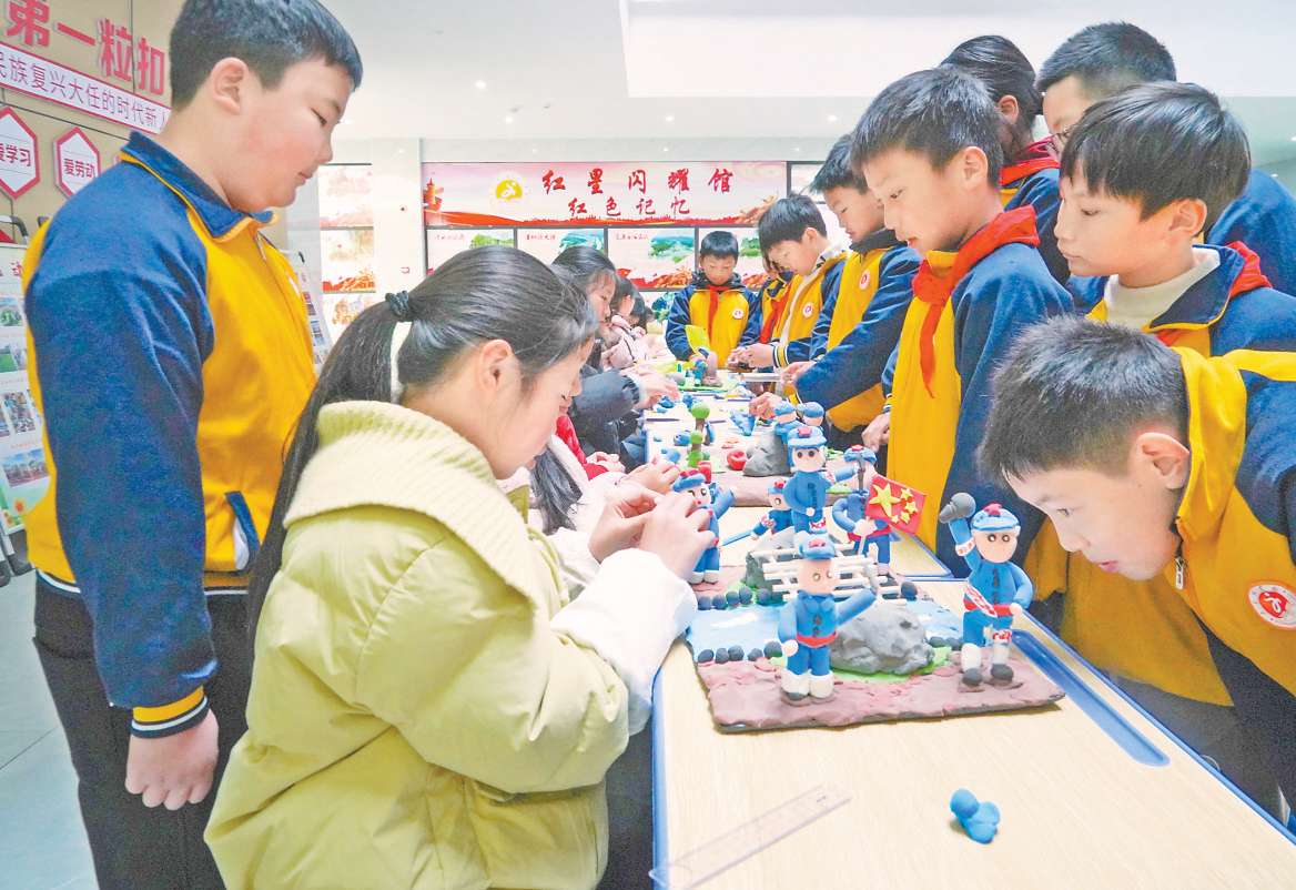 抚州南城：童声讲党史 巧手寄深情（图）