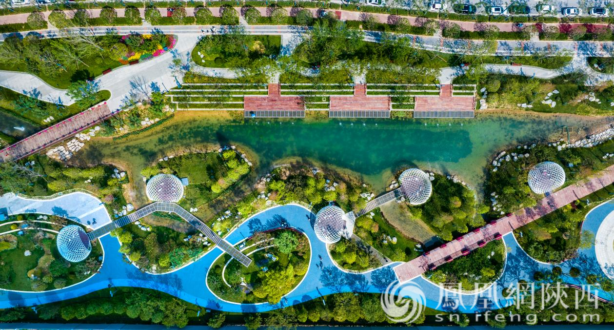 聚焦“十四五”“城”长有新迹|西安高新三期 公园城市绘就幸福生活新画卷