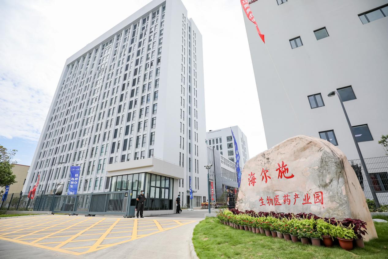 图为海尔施生物医药产业园