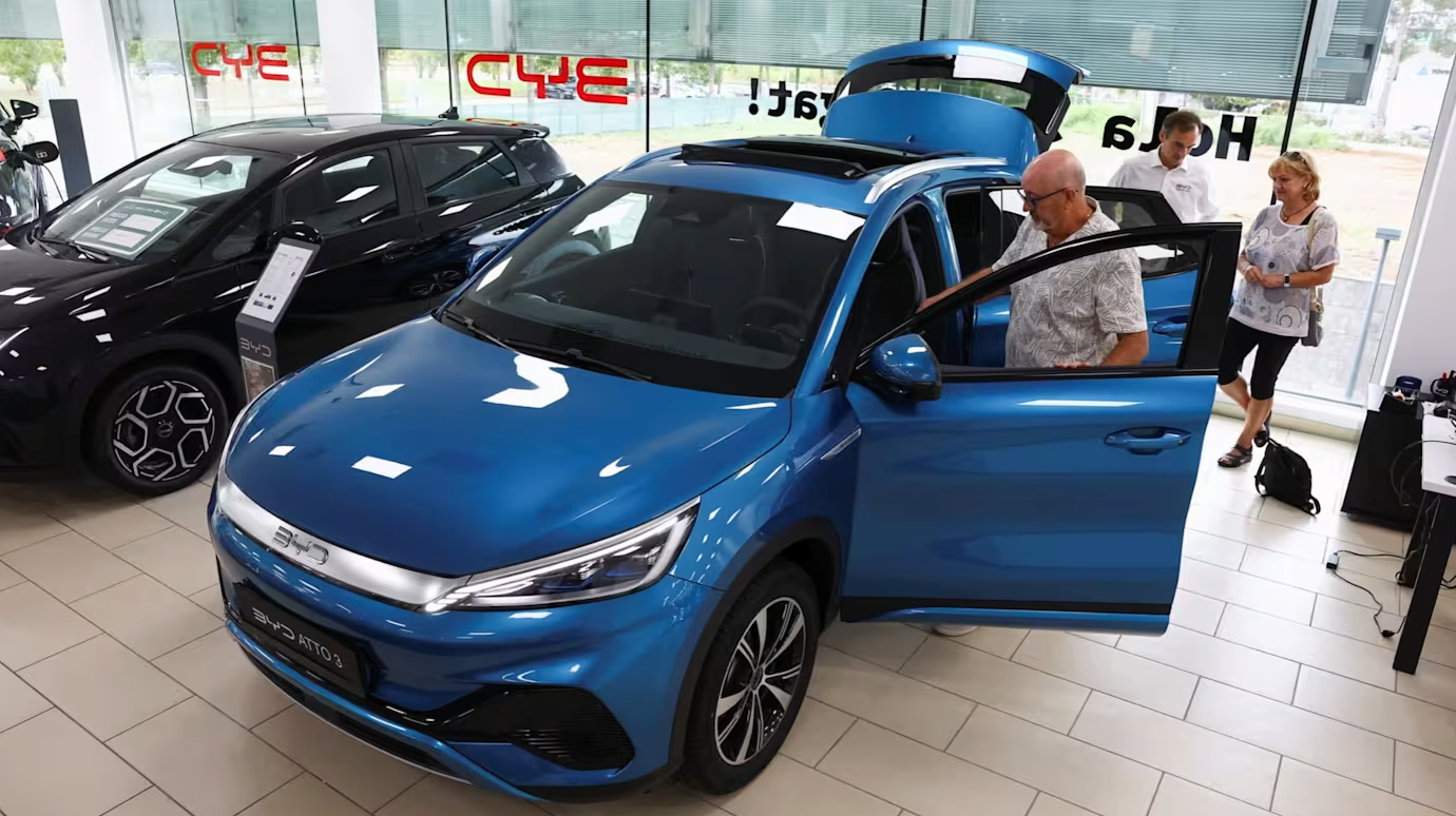 比亚迪电动汽车