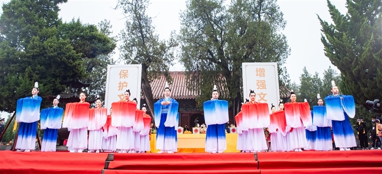 图③ 国家级非遗鹿邑老子祭典。鹿邑县委宣传部供图