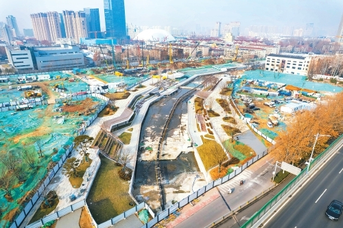 济南洪楼片区将添休闲新空间