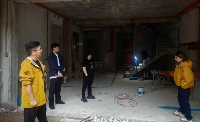 越周期·树标杆|金牌整家大家居“四保双共·共巡查”工地直播成效