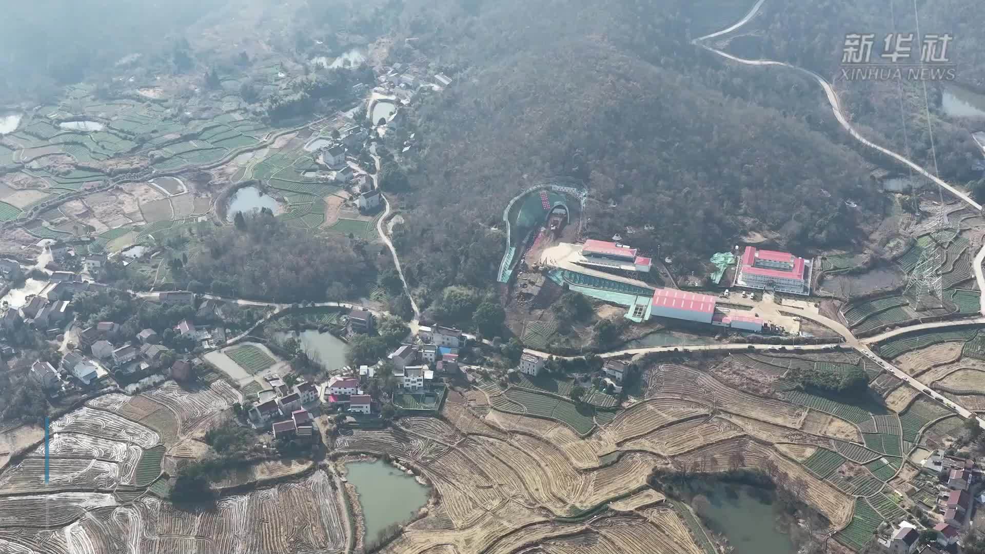 合池铁路全线首个隧道正式进洞施工