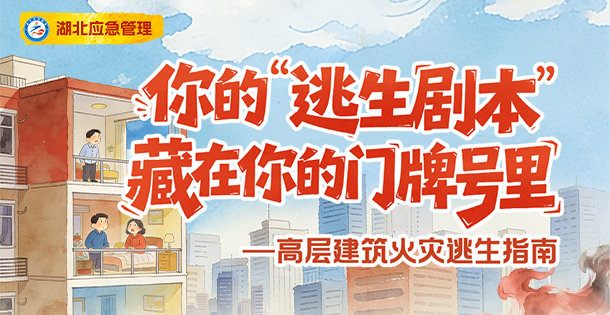 你的“逃生剧本” 藏在你的门牌号里——高层建筑火灾逃生指南
