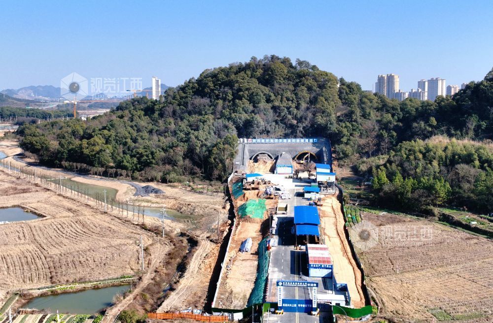 江西分宜：首个城市隧道工程建设稳步推进（图）