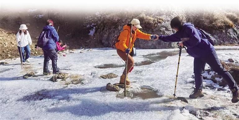 周末到城市周边徒步