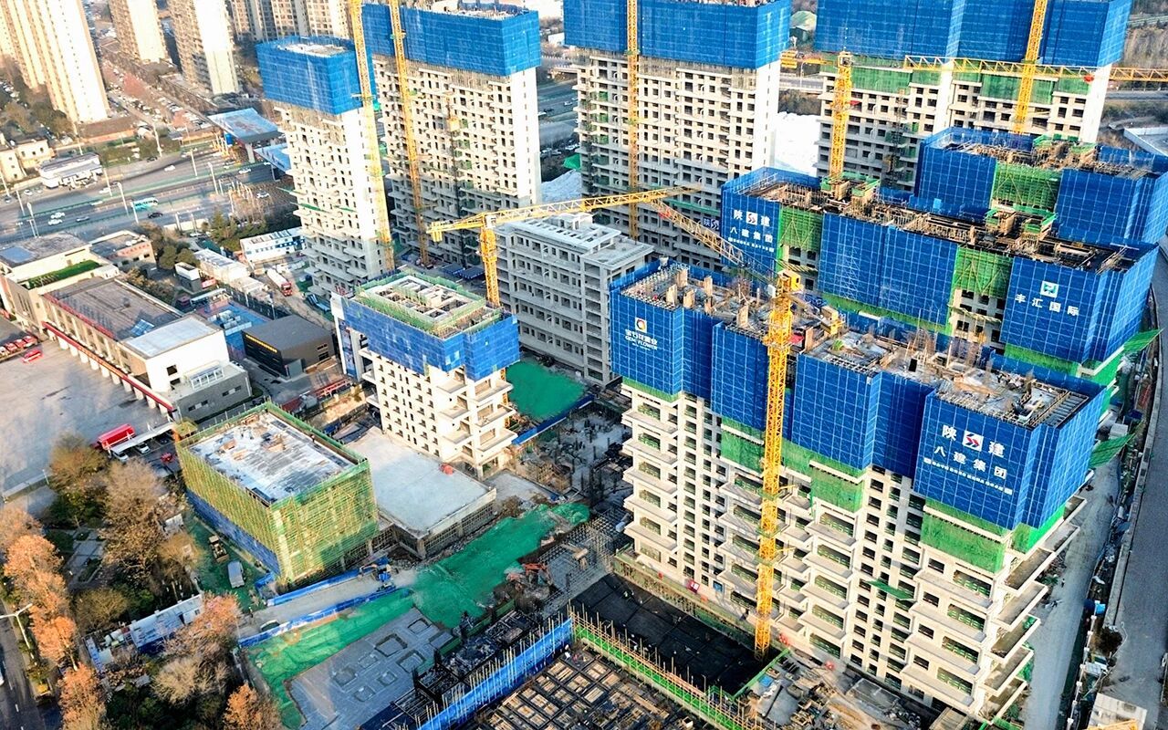 开局即冲刺！陕建一批重点工程“封顶”