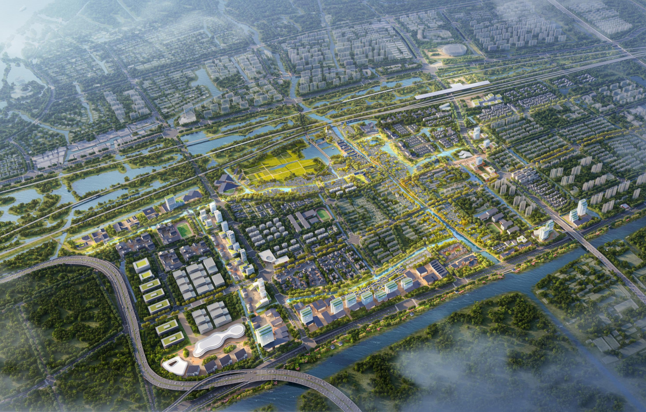 正仪片区规划渲染图