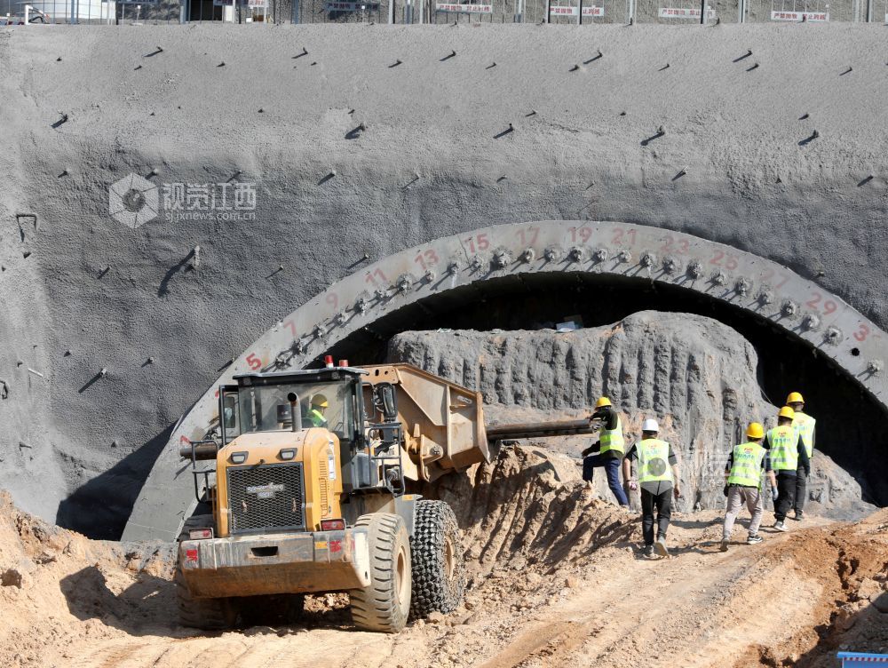 江西分宜：首个城市隧道工程建设稳步推进（图）
