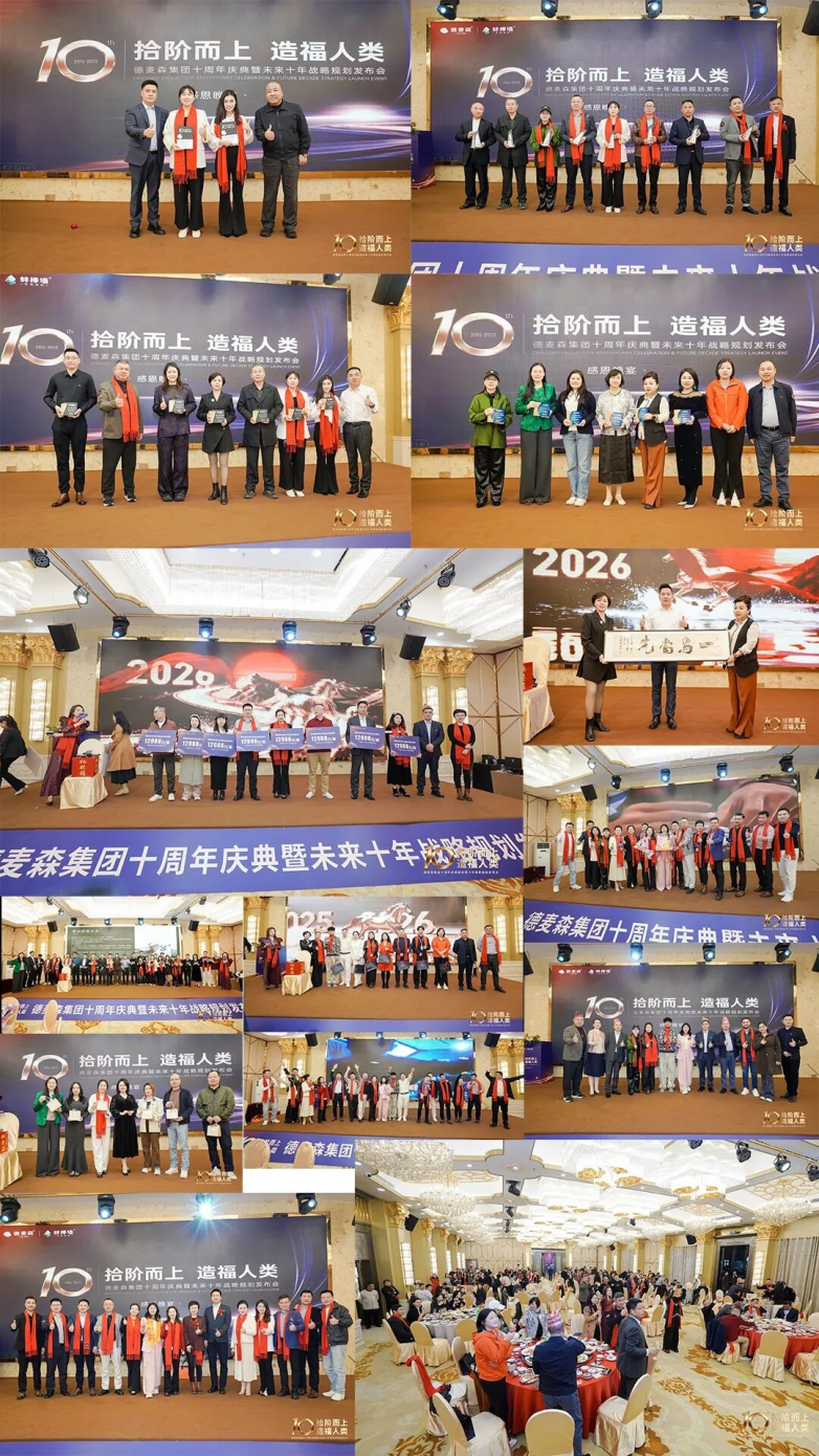 德麦森集团十周年盛典：回顾辉煌过往，展望璀璨未来