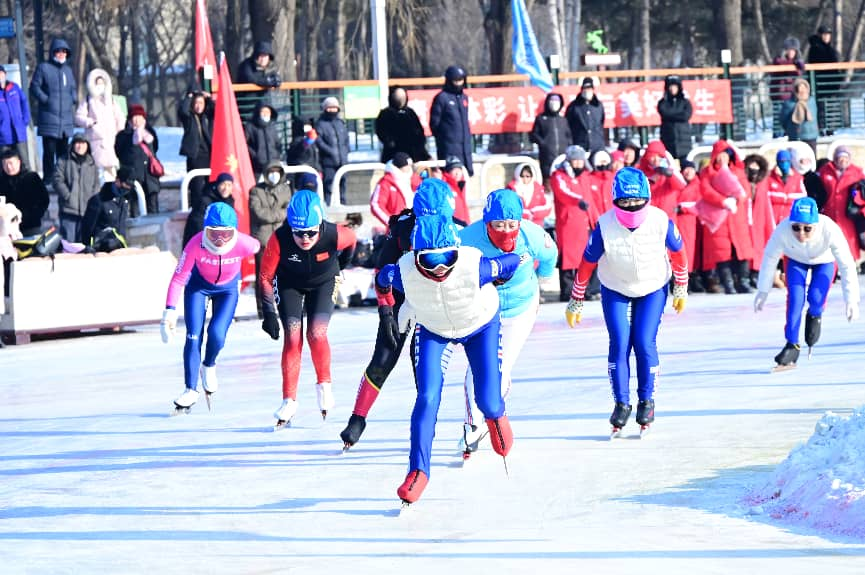 冰雪世界 龙马精神 "中国体育彩票"冰超·2026黑龙江省大众速滑争霸赛圆满收官