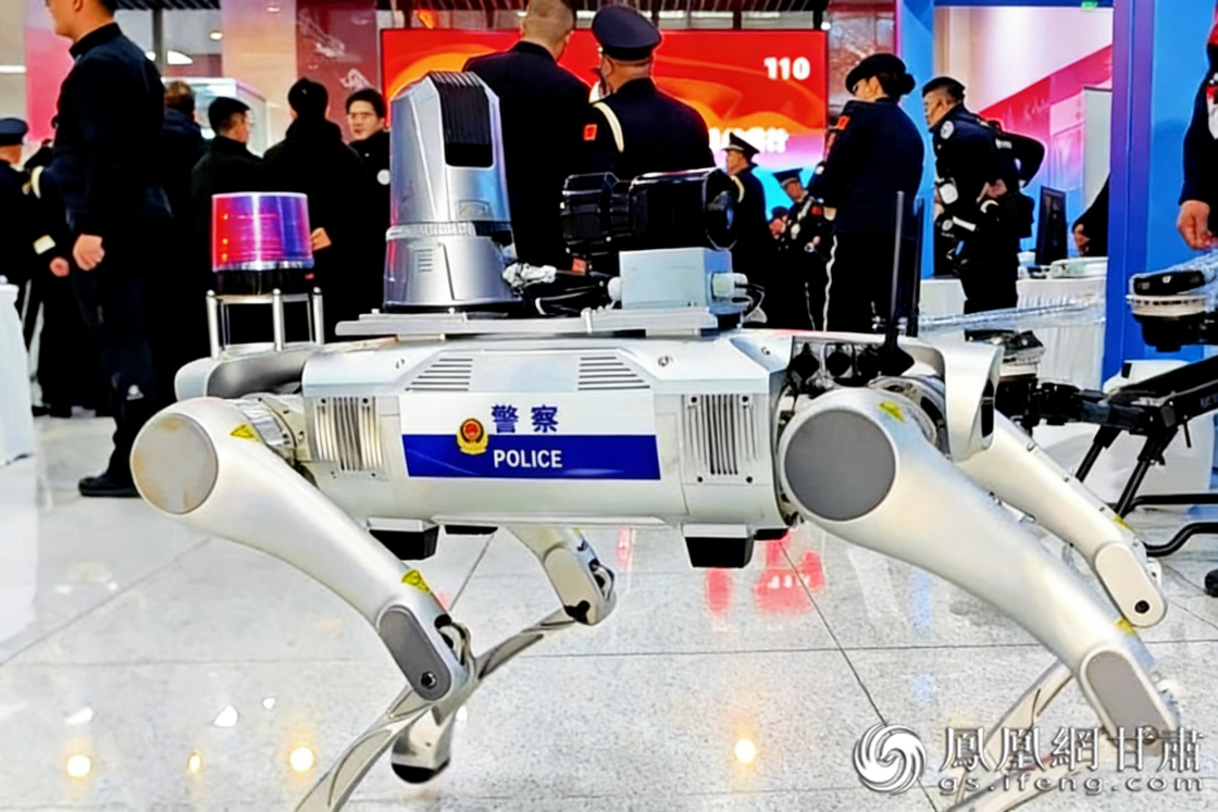 多用途警用机器狗科技范拉满　郑琬　摄