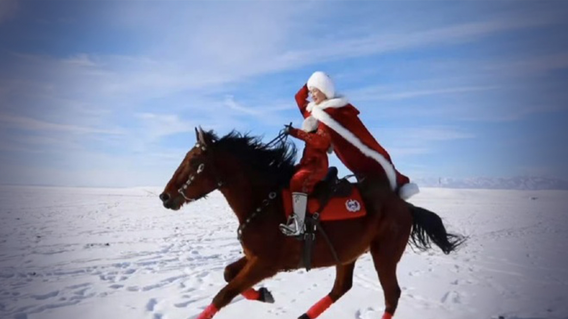 官方回应贺娇龙被传去世：工作中意外坠马，仍在抢救中