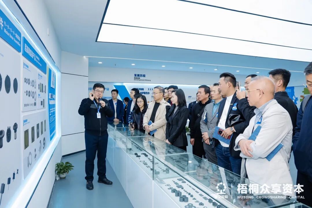 （参访了专精特新“小巨人”企业麦格雷博，麦格雷博副总经理郭家文介绍）