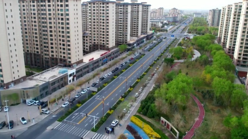 甘肃肃州路网建设加速度　城市“经”脉更畅通