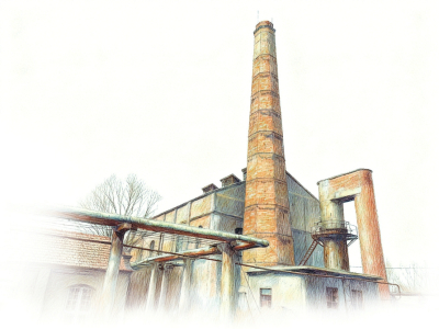 大益成纺纱厂旧址。