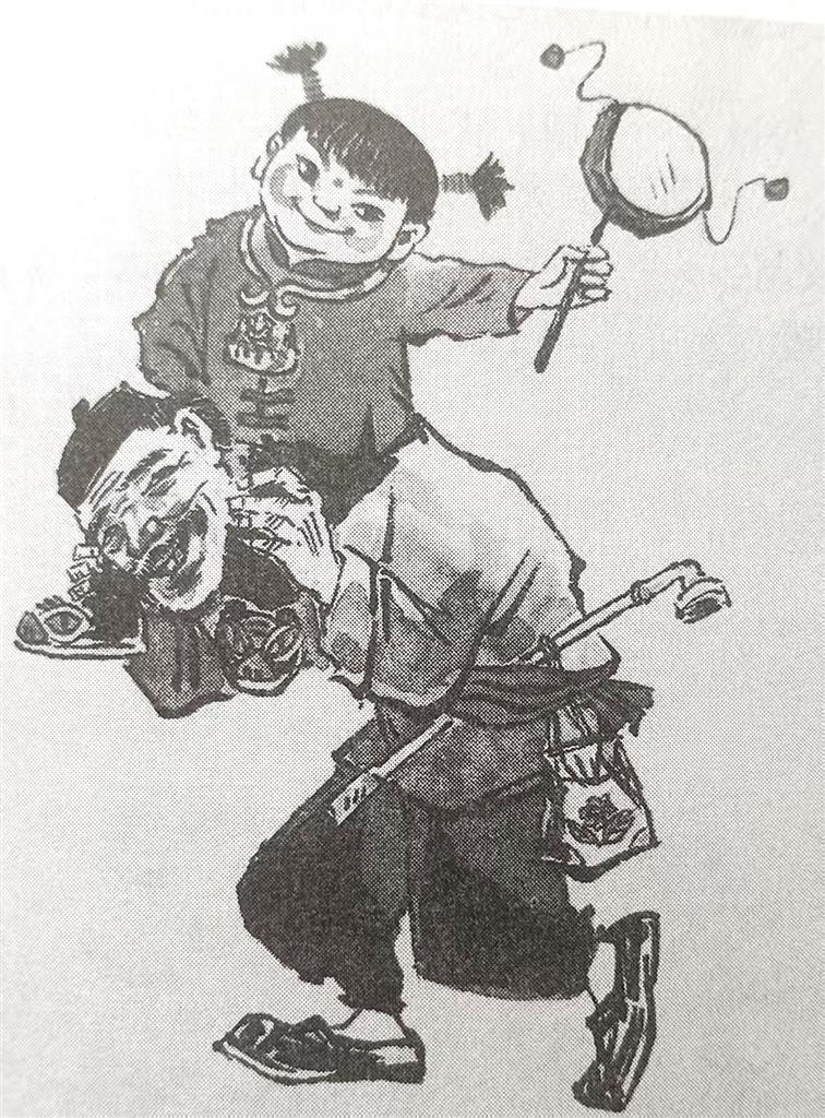 小孩子摇的拨浪鼓叫巴浪子