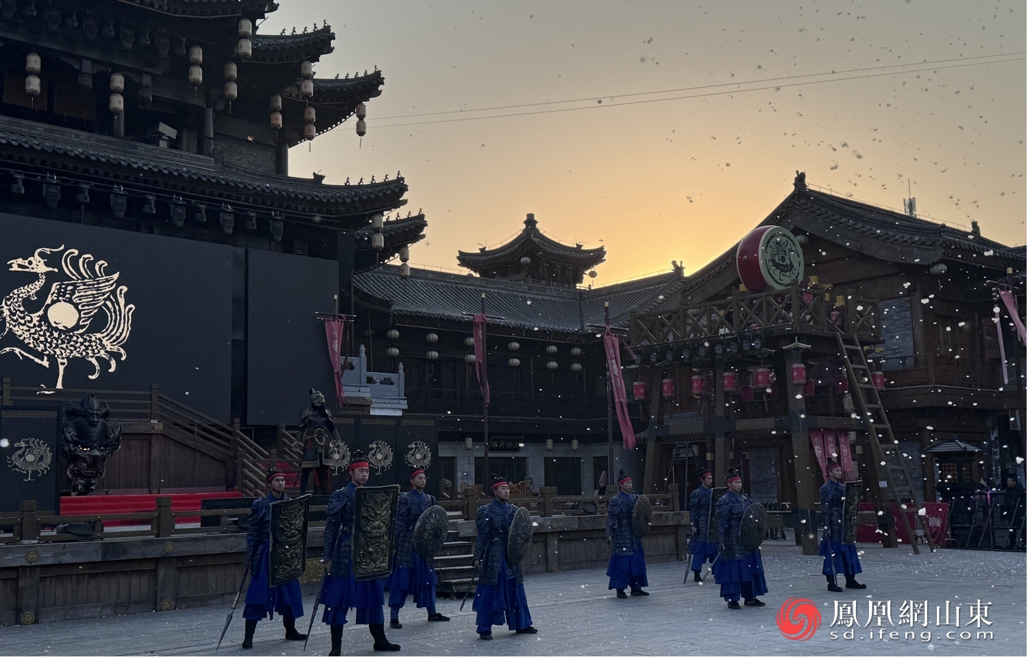 冬游齐鲁|临沂琅琊古城:一座“活”在演艺里的千年古城