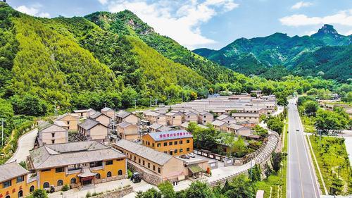 2025年7月6日拍摄的阜平县骆驼湾村。（本报资料片） 本报记者 许佳奇摄