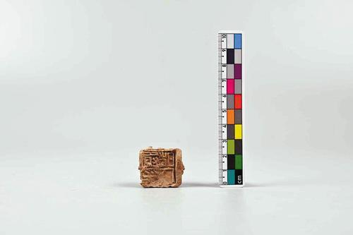 柏人城遗址出土的“柏人丞印”。刘才铭摄