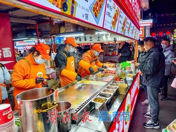 一年四季 泉在济南丨活力泉城，烟火冬夜