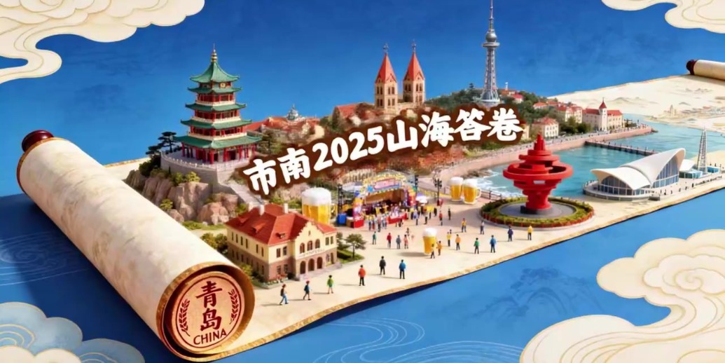 凤凰视频｜市南区首部AIGC短片：市南2025山海答卷