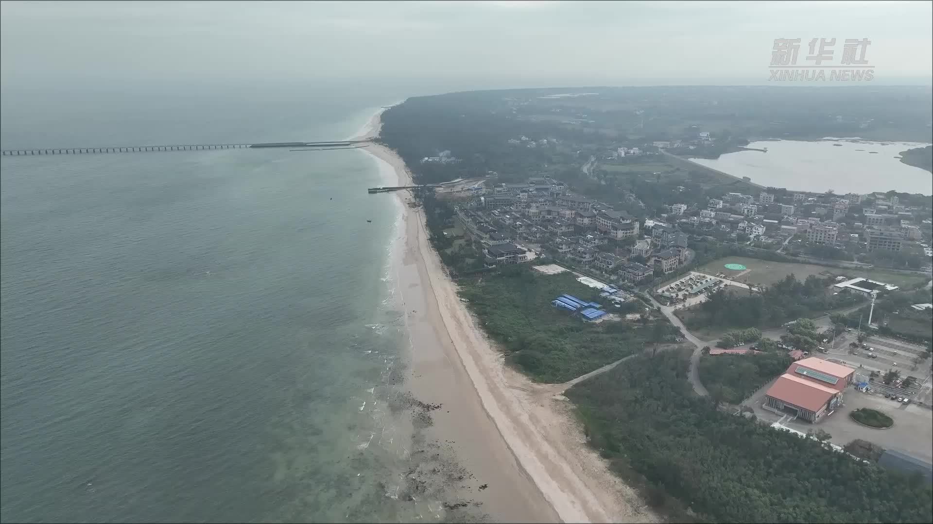 海陆电缆接驳 涠洲岛即将告别“孤网运行”