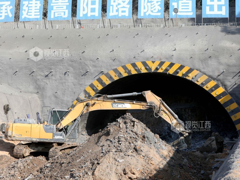 江西分宜：首个城市隧道工程建设稳步推进（图）