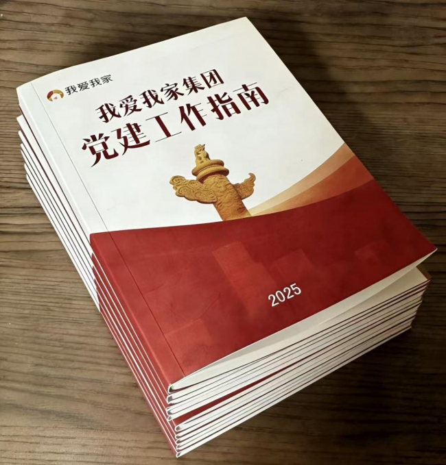 (集团党委编写的《党建工作指南》)
