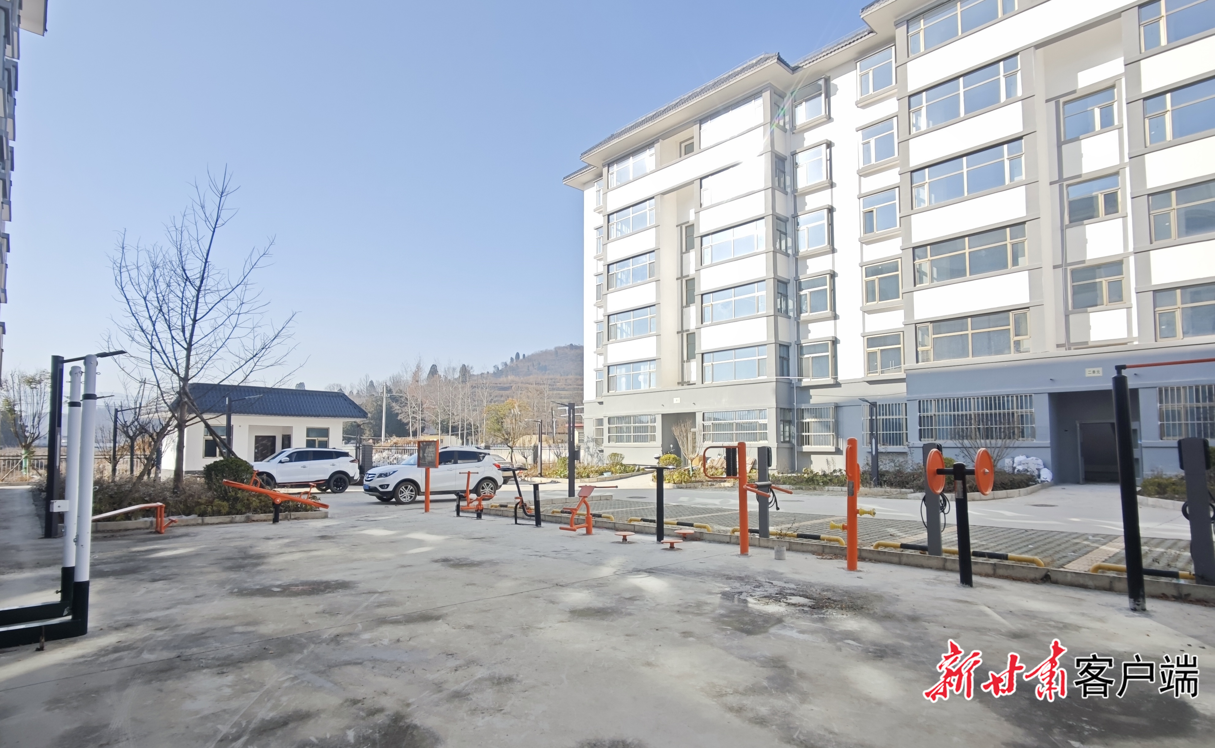 陇南市徽县伏家镇竹林村全民健身场地