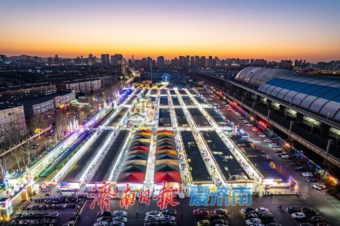 一年四季 泉在济南丨活力泉城，烟火冬夜