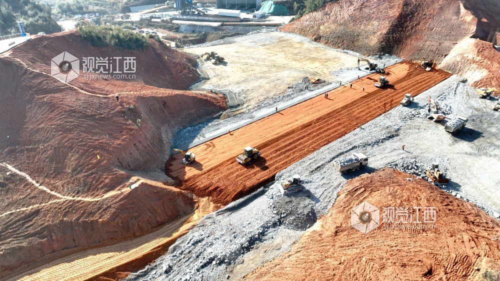 江西分宜:大岗山水利枢纽建设忙(图)