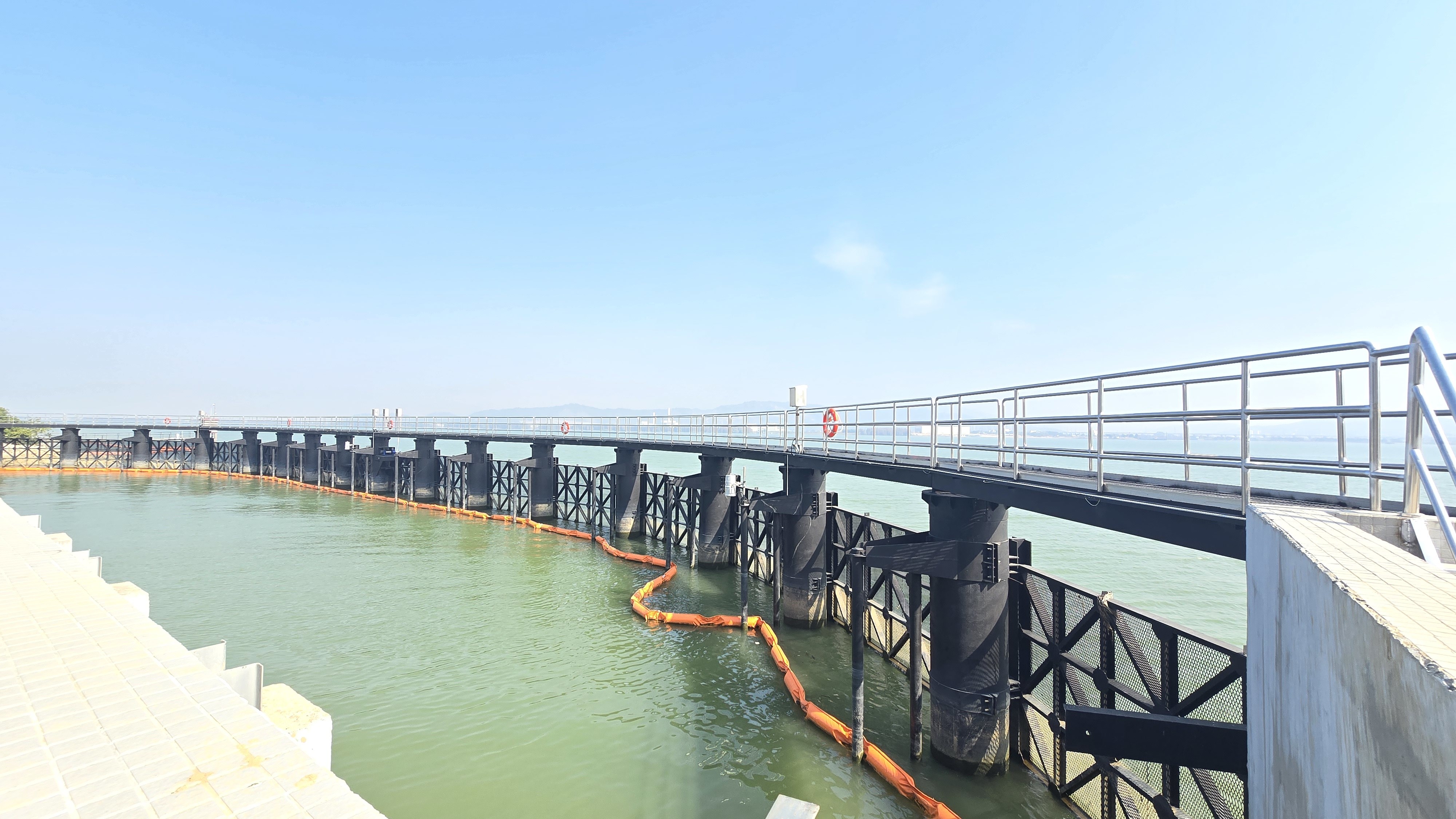 珠海平岗泵站二期前池