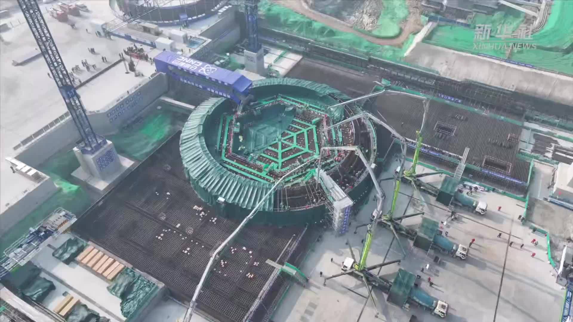 “华龙一号”与高温气冷堆耦合核能项目开建