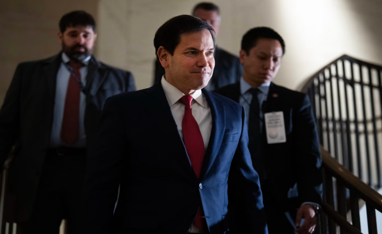 ▎1月7日,华尔街日报消息称,美国国务卿马可·鲁比奥已成为美国对委内瑞拉政策的公众代言人。图源:Zuma Press