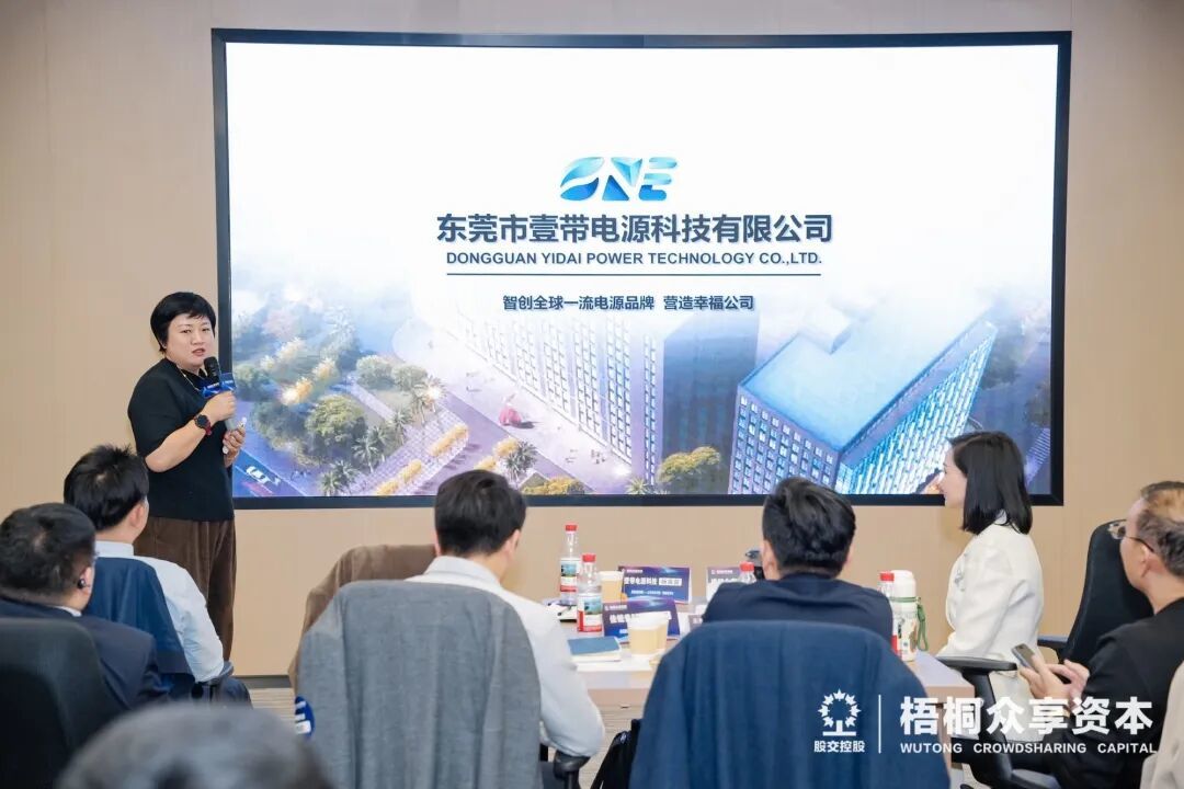 （壹带电源科技创始人/董事长杨苗苗 路演）